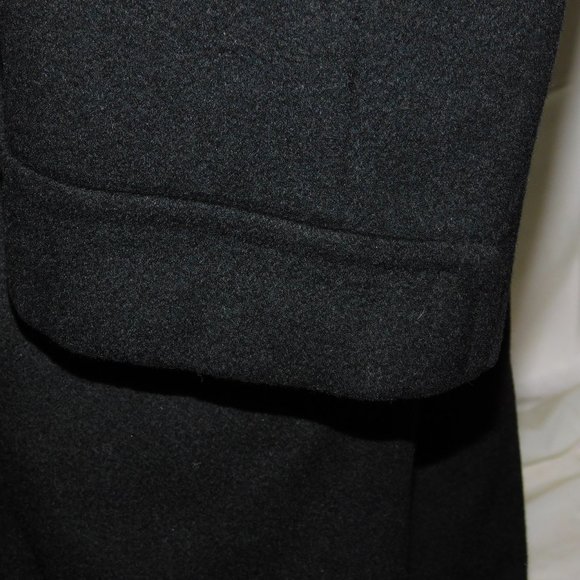 Pure Cashmere Of Finest Quality Long Over Coat Vintage Union Made - Picture 4 of 12